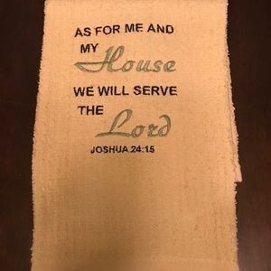 New embroidered Kitchen Towel